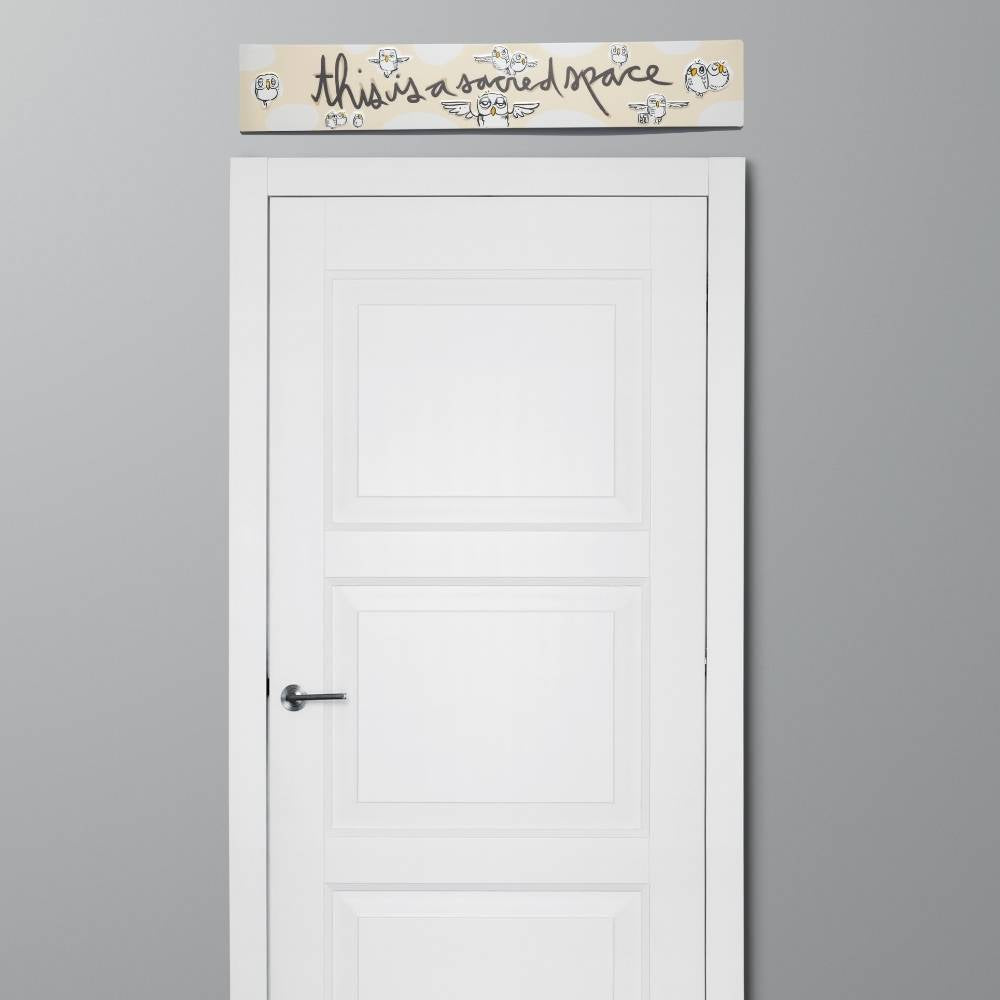 This is a Sacred Space - Lebo Door Rocker